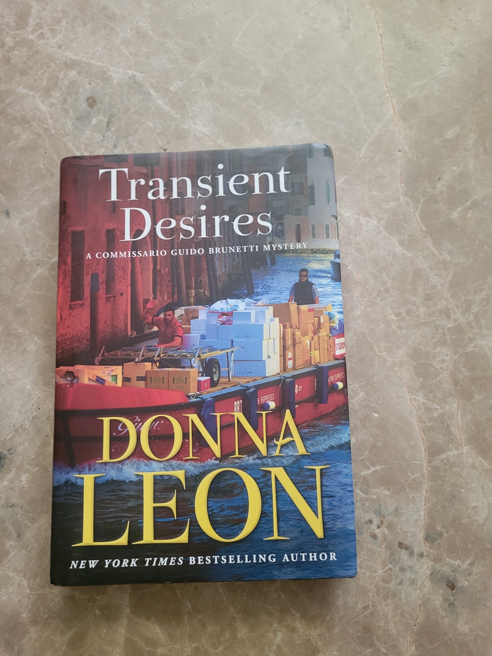 Transient Desires by Donna Leon Hard Cover